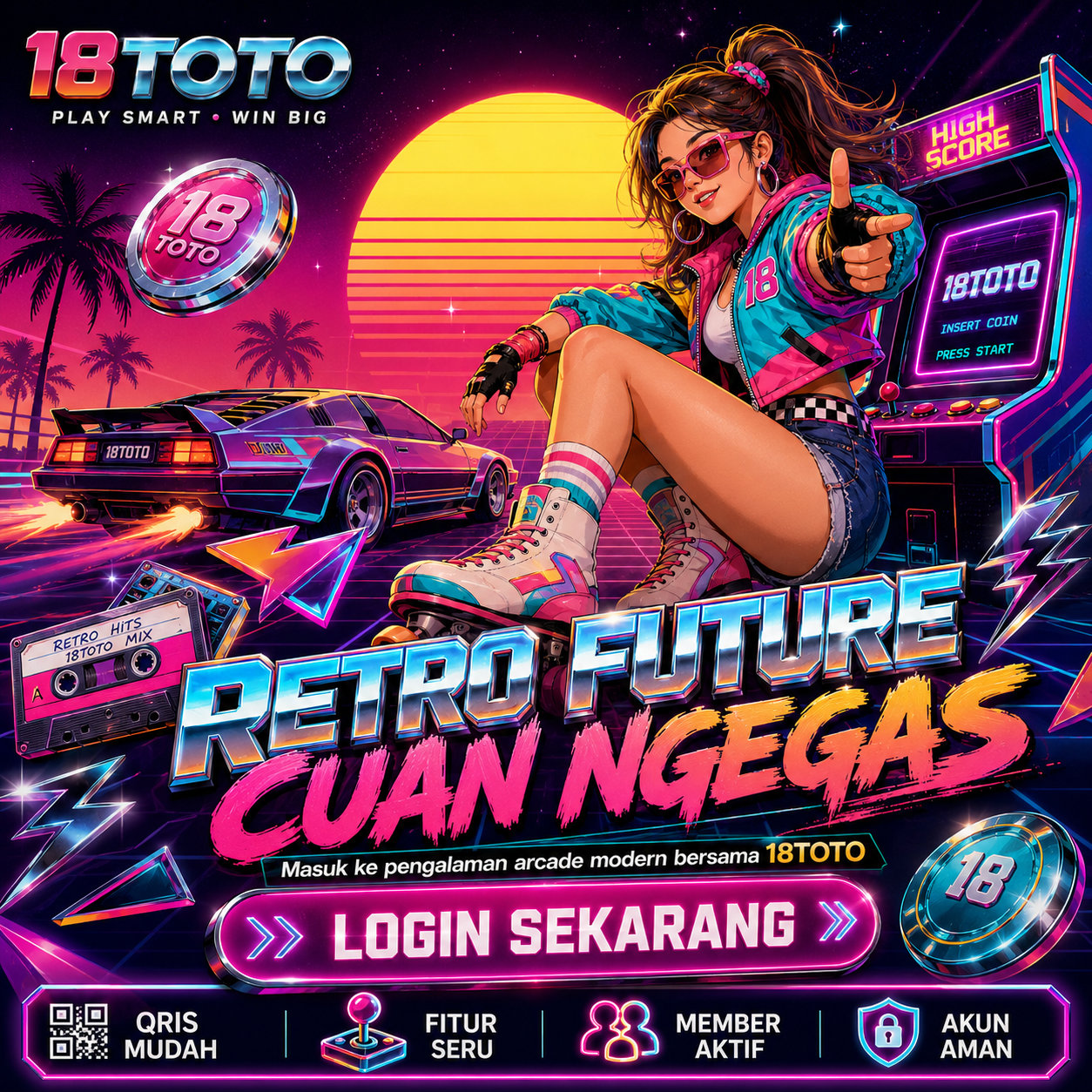 18toto jual sepatu online bisa pesan satuan atau lusinan 18TOTO - bola togel berputar angka berkilau